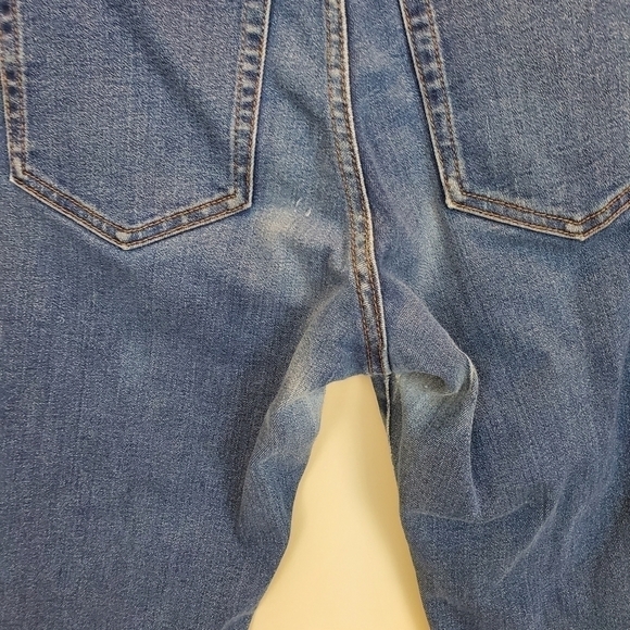 Everlane The High Rise Skinny blue cropped jeans pants SIZE 28 - Picture 8 of 10